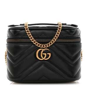 Gucci Calfskin Matelasse Chevron Mini #231892G11B
